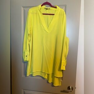 Neon yellow Tunic